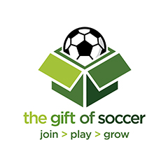 The gift of soccer logo for web