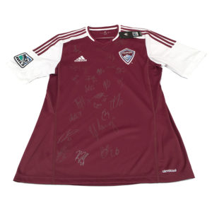 Gos co rapids 2014 signed jersery front