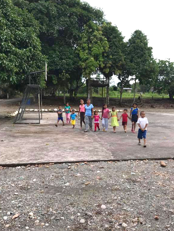 Hope christian kids soccer in ecuador