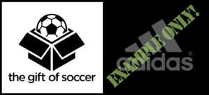 The gift of soccer logo dual brand example 021717