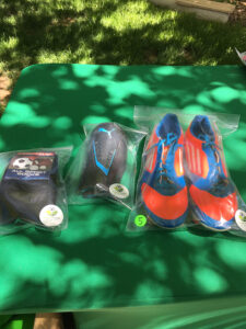 GOS Donation 09 Ecuador Gear Collection Event - Organizing Sample Packaging for Community Service Event