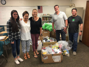 GOS Donation 09 Ecuador Gear Collection Event - Gift of Soccer Team Delivering Gear to Transport Team in Albuquerque, NM