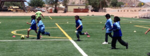 GOS Donation 01 San Filipe Pueblo USA - Soccer Gear Distribution Header Image