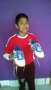 GOS Donation 07 Mexico Gear Delivery - Kids Receiving Soccer Gear