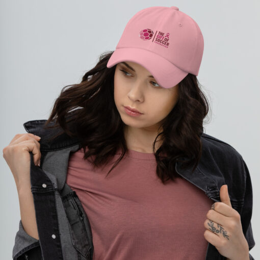 Breast Cancer Awareness Embroidered GOS Ball Caps - Image 6