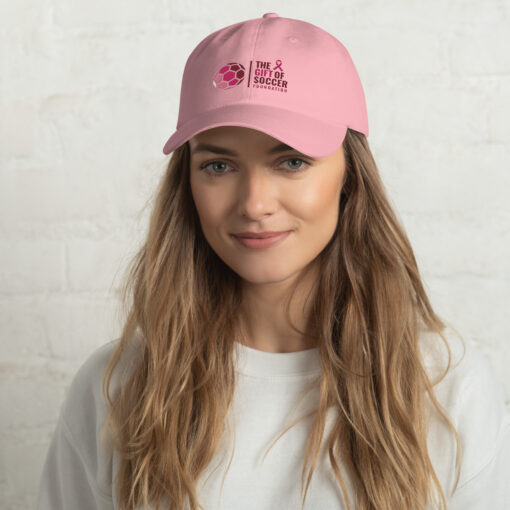 Breast Cancer Awareness Embroidered GOS Ball Caps - Image 2