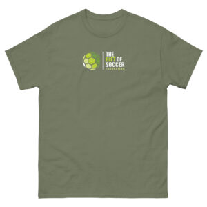 unisex classic tee military green front 66a6a81a607d9