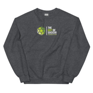 unisex crew neck sweatshirt dark heather front 66a6a295c6990