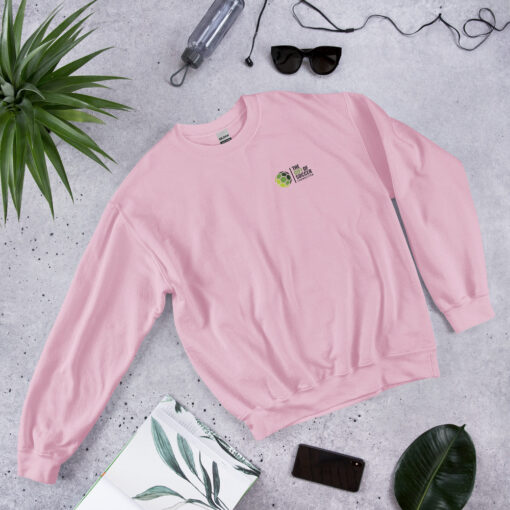 Unisex Crew Neck Left-Side Logo Light Sweatshirts - Image 16