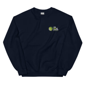 unisex crew neck sweatshirt navy front 66a698d9a1228