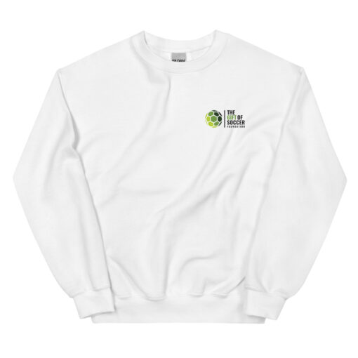 Unisex Crew Neck Left-Side Logo Light Sweatshirts