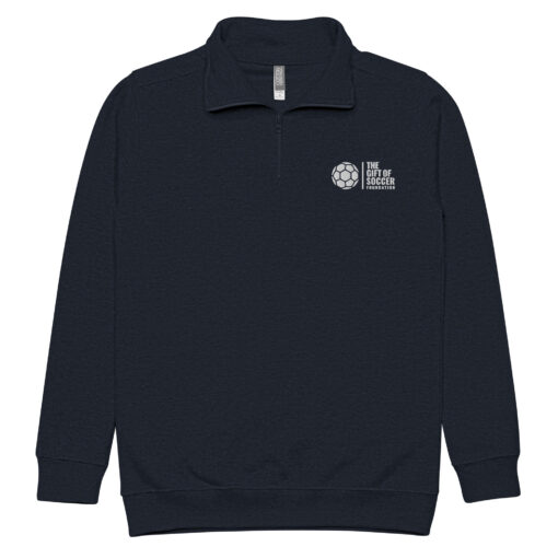 Unisex 3/4 Zip Embroidered Pullovers - Image 8