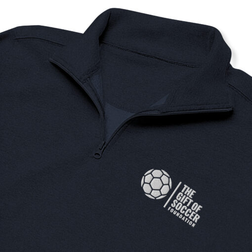 Unisex 3/4 Zip Embroidered Pullovers - Image 10