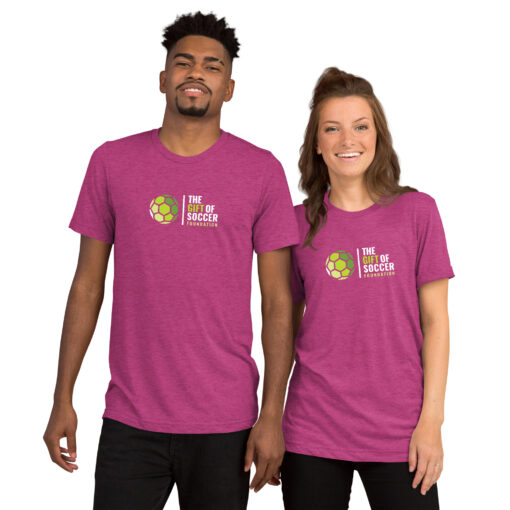 Unisex Short Sleeve Tri-Blend Dark T-shirts - Image 18