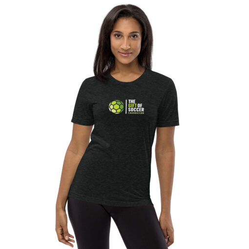 Unisex Short Sleeve Tri-Blend Dark T-shirts - Image 25