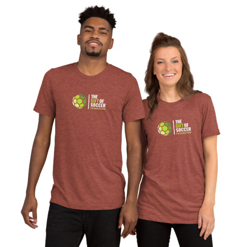 Unisex Short Sleeve Tri-Blend Dark T-shirts - Image 27