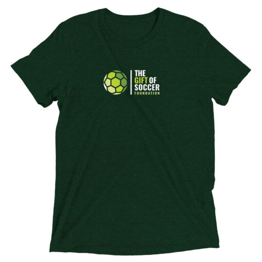 Unisex Short Sleeve Tri-Blend Dark T-shirts - Image 3