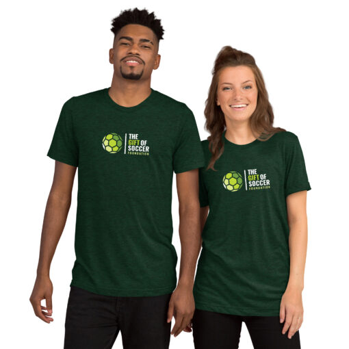 Unisex Short Sleeve Tri-Blend Dark T-shirts - Image 31