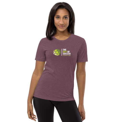 Unisex Short Sleeve Tri-Blend Dark T-shirts - Image 36