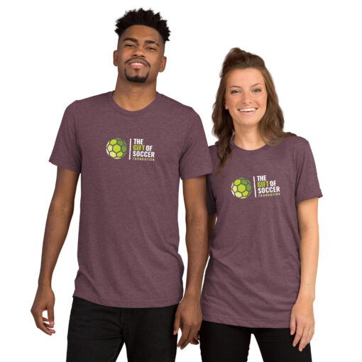 Unisex Short Sleeve Tri-Blend Dark T-shirts - Image 37
