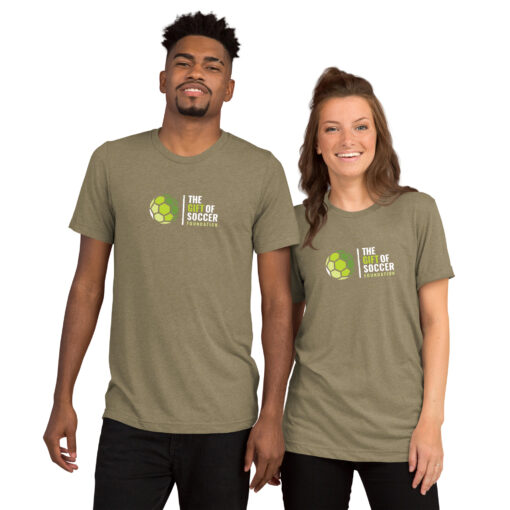 Unisex Short Sleeve Tri-Blend Dark T-shirts - Image 44