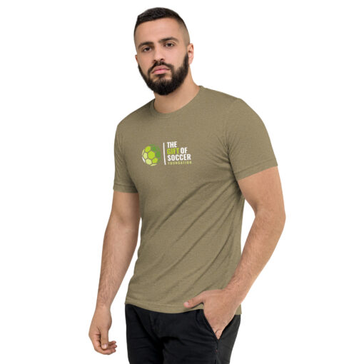 Unisex Short Sleeve Tri-Blend Dark T-shirts - Image 45