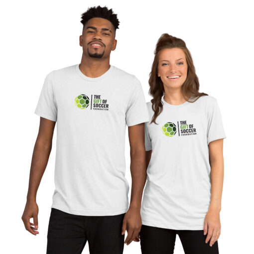Unisex Short Sleeve Tri-Blend Light T-shirts - Image 3