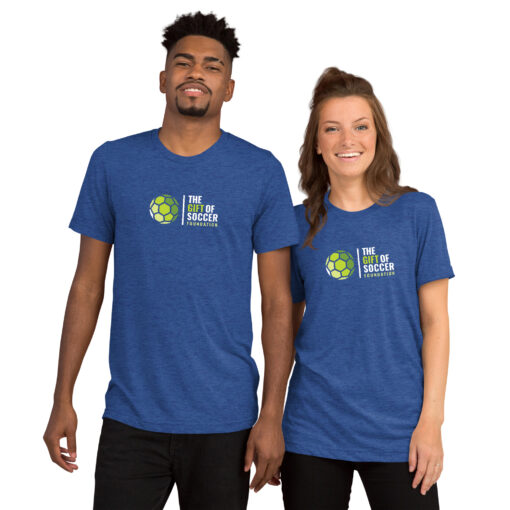 Unisex Short Sleeve Tri-Blend Dark T-shirts - Image 50