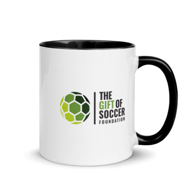 Gift of Soccer Mug with Color Inside