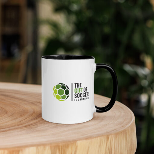Gift of Soccer Mug with Color Inside - Image 2