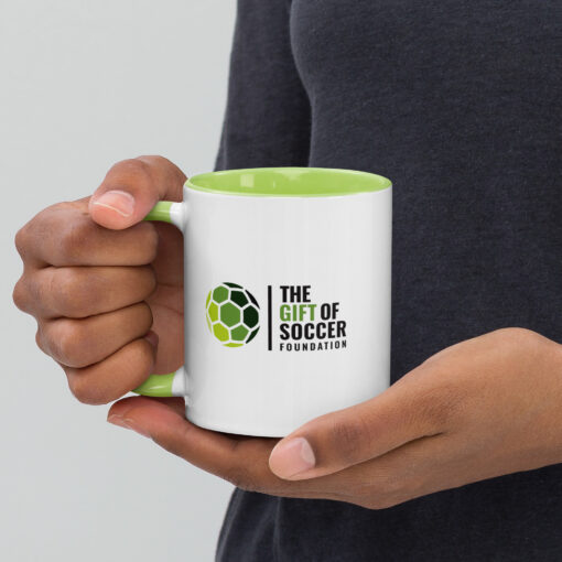 Gift of Soccer Mug with Color Inside - Image 6