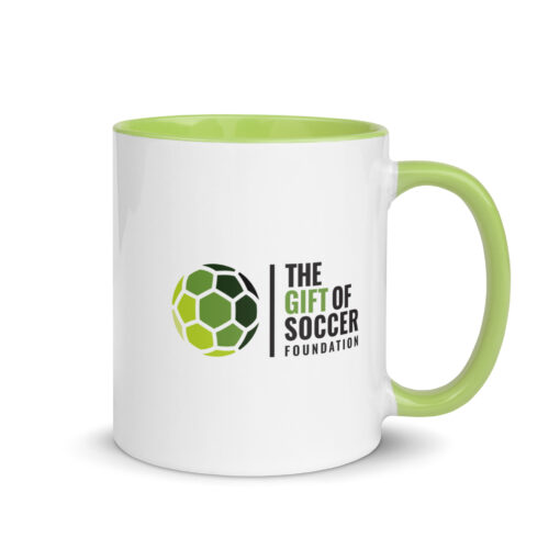Gift of Soccer Mug with Color Inside - Image 4