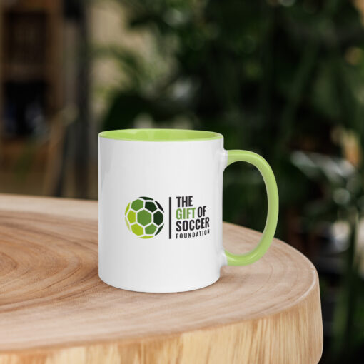 Gift of Soccer Mug with Color Inside - Image 5