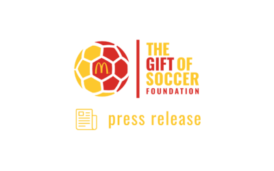 The Gift of Soccer Foundation and McDonald’s Team Up to Bring Free Youth Soccer Clinics to Kids This Summer