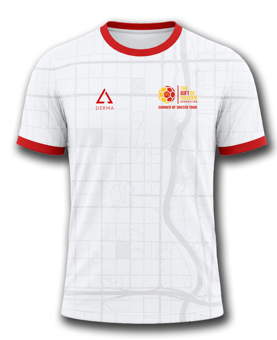 Gift of Soccer Foundation 1 GOS SoS Lansing Jersey Floating Jersey